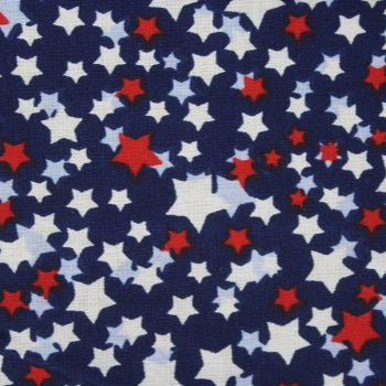 Best hair tie elastics and scrunchie hair accessories for snag-free, pull-free, rip-free, hair. Smooth, effortless hair ties and hair scrunchies for athletes, active moms, fitness, & sports. Team USA "Shooting" Stars Patriotic Buckle Scrunchie - No Snagging, No Tangles
