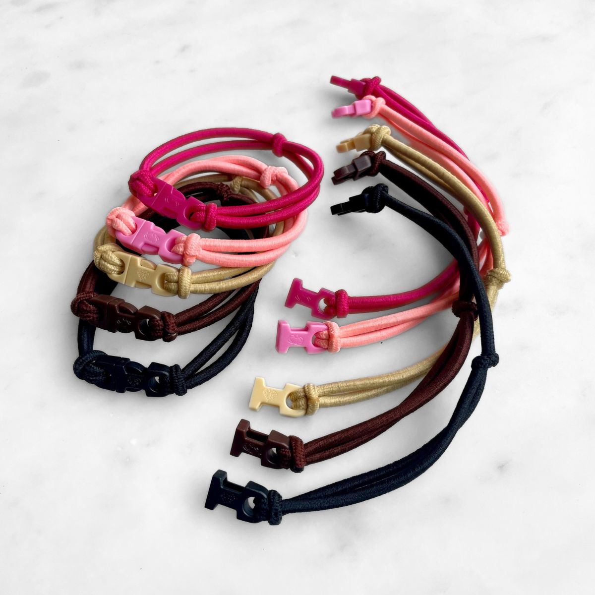 Buckle Hair Tie stocking stuffer gift pack for teen girls who play sports