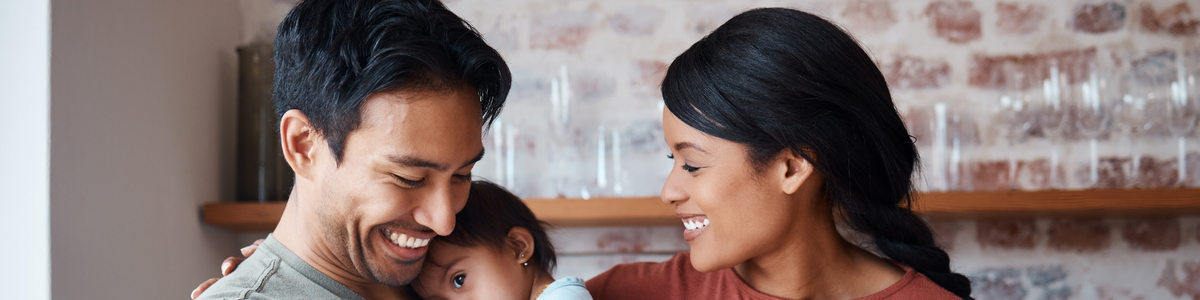Sports mom gifts: Mother and child smiling together