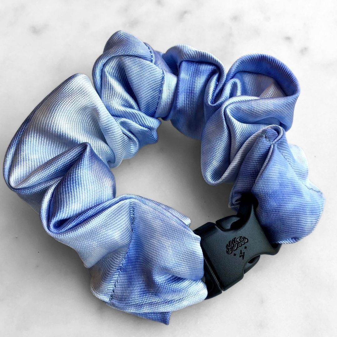 Best hair tie elastics and scrunchie hair accessories for snag-free, pull-free, rip-free, hair. Smooth, effortless hair ties and hair scrunchies for athletes, active moms, fitness, &amp; sports. Most Beautiful Hair Accessories - Buckle Scrunchies