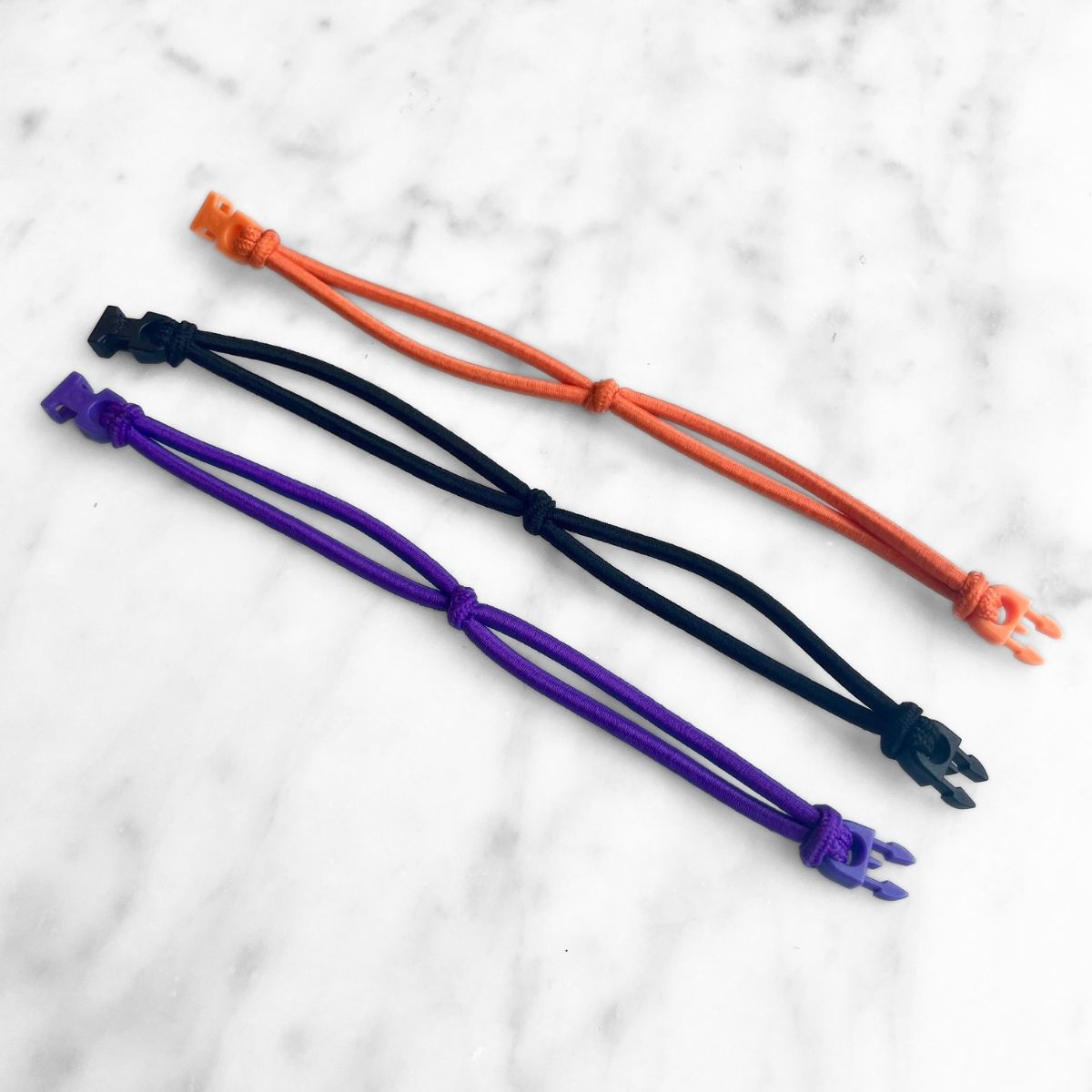 Spooky Halloween 3-Pack of Buckle Hair Ties