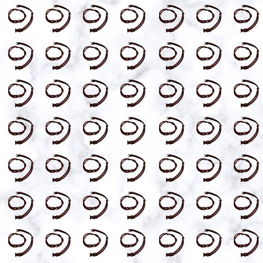 Buckle Hair Tie 100-Pack - Bulk Team Pack of Snag-Free, Quick-Release Hair Ties